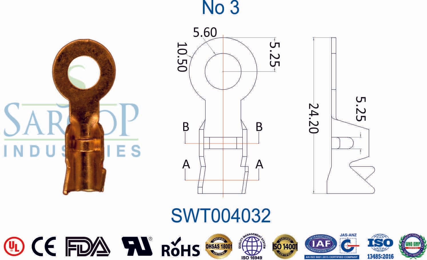 Ring Series Terminal - No 3 (SWT004032) - 1