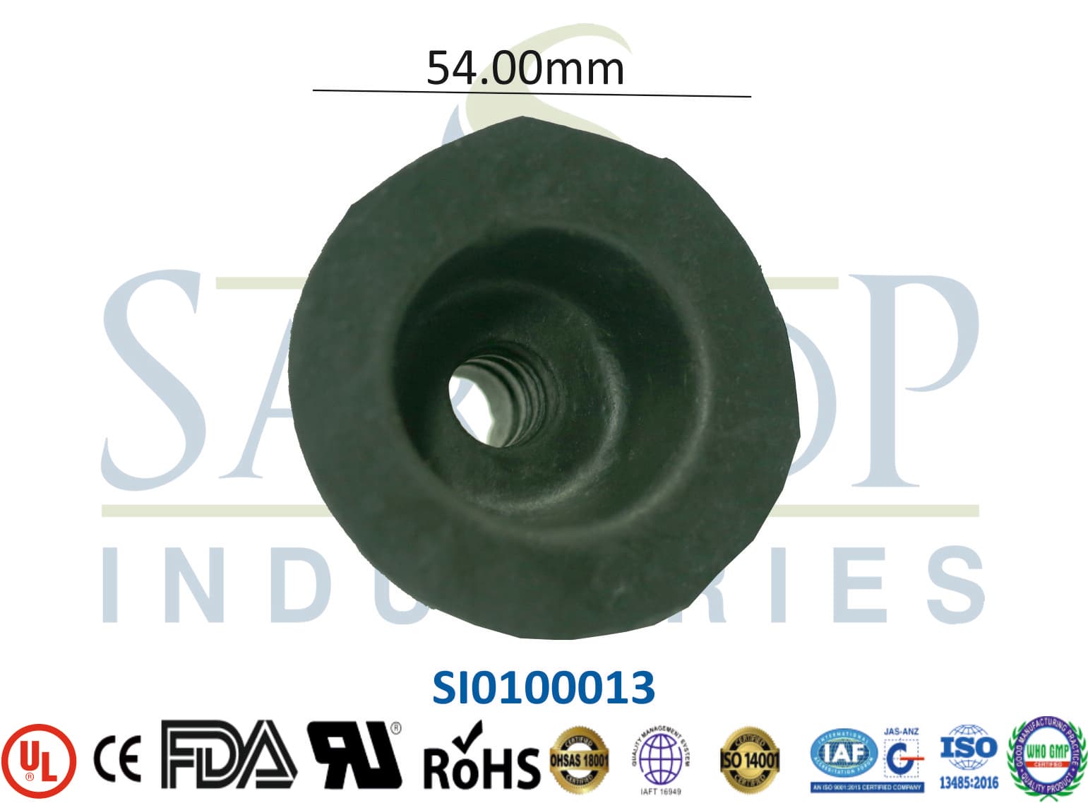 Rubber Grommet - 54mm x 59mm - 1
