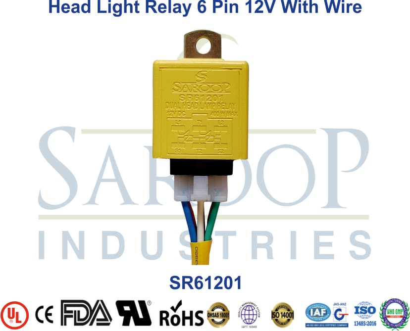 Head Light Relay 12V