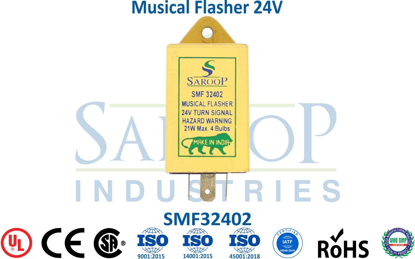 Musical Flasher Relay 24V - 1