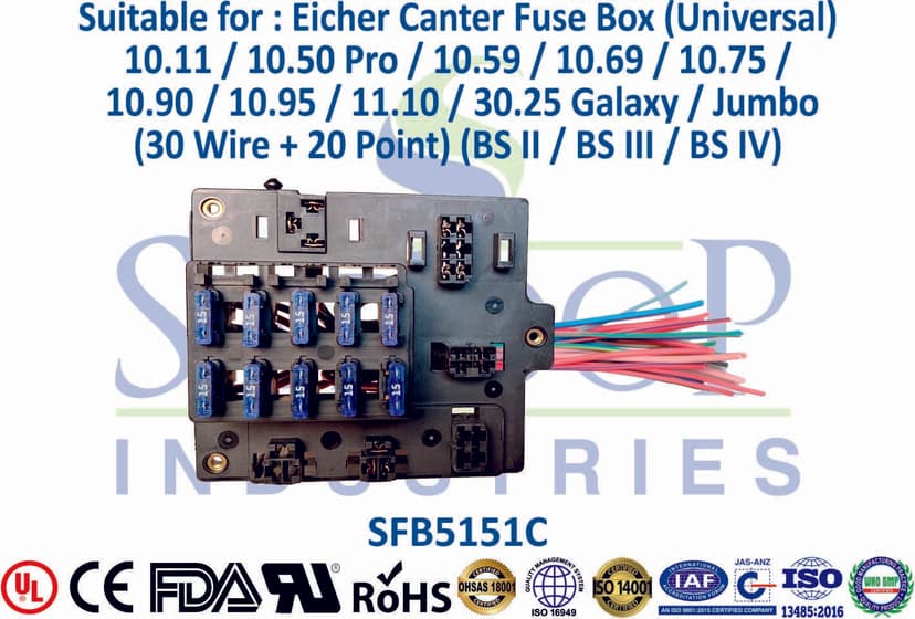 Eicher Canter Fuse Box