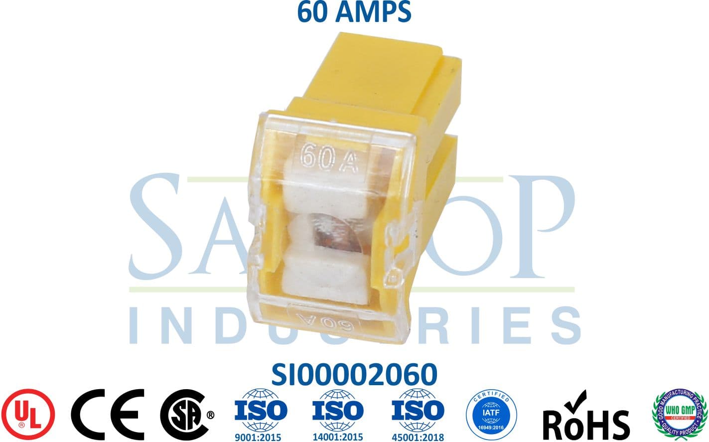 Slow Blow Female Fuse - 60 AMPS - 1