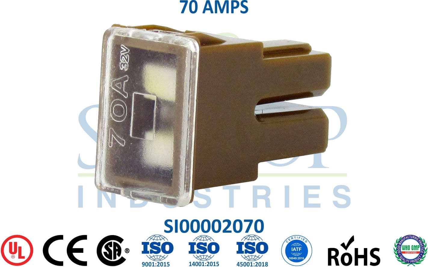 Slow Blow Female Fuse - 70 AMPS - 1