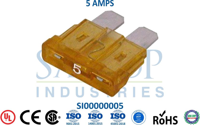 Standard Fuse - 5 AMPS