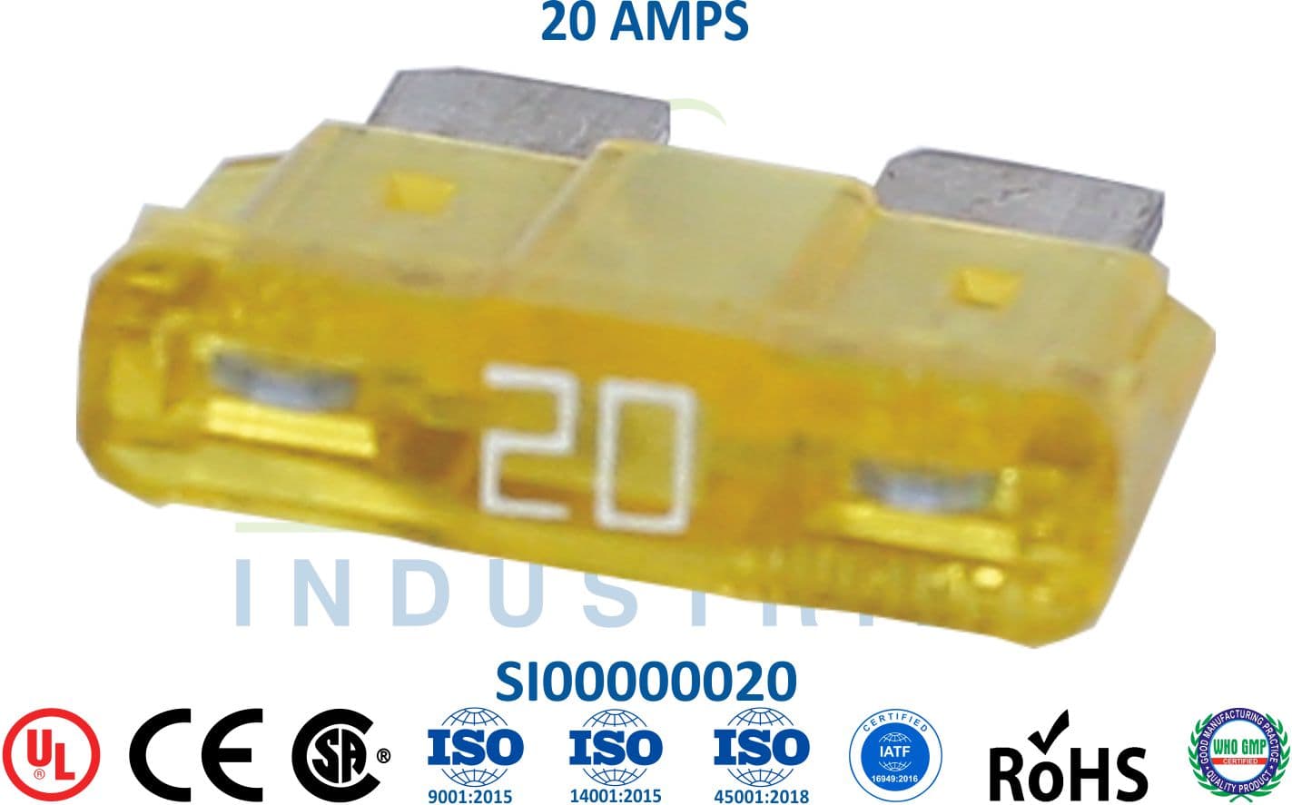 Standard Fuse - 20 AMPS - 1