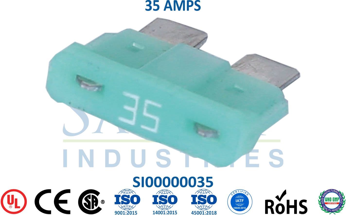 Standard Fuse - 35 AMPS - 1