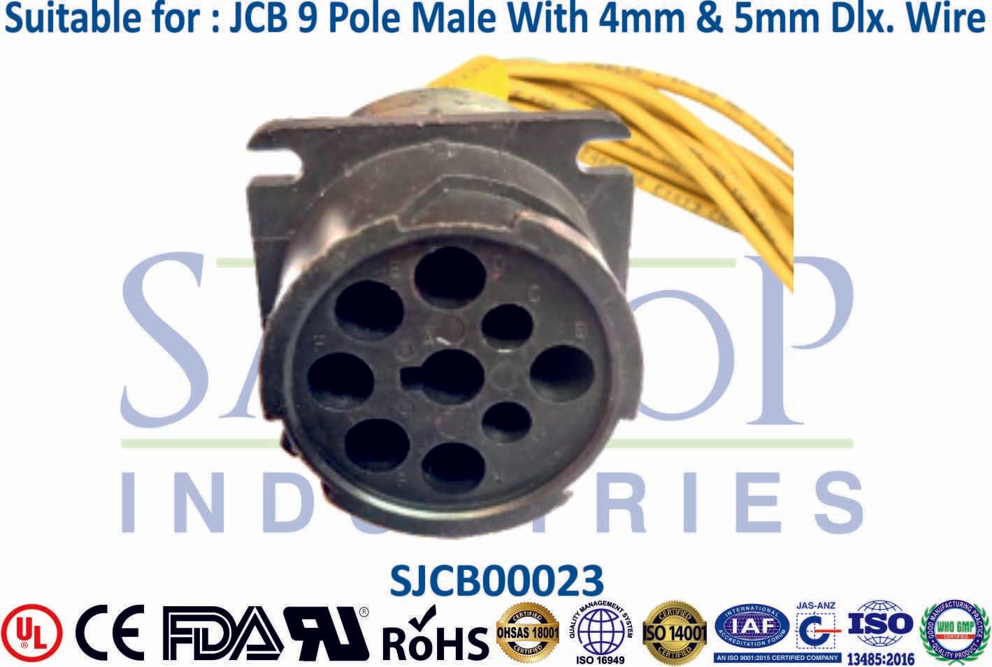 JCB Connector 14 Pole Female - 1