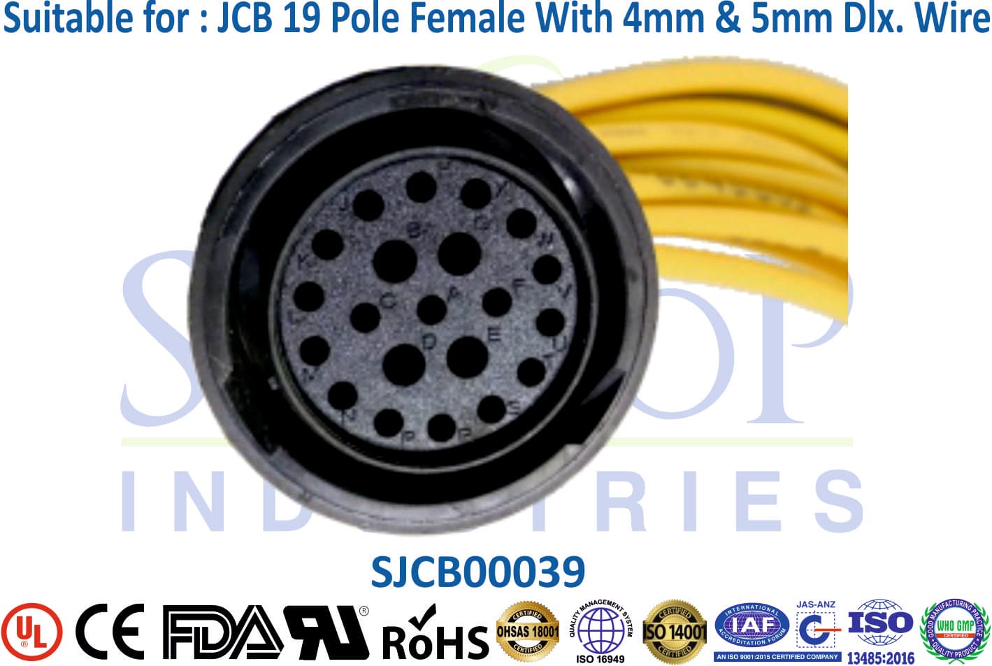 JCB Connector 29 Pole Female - 1