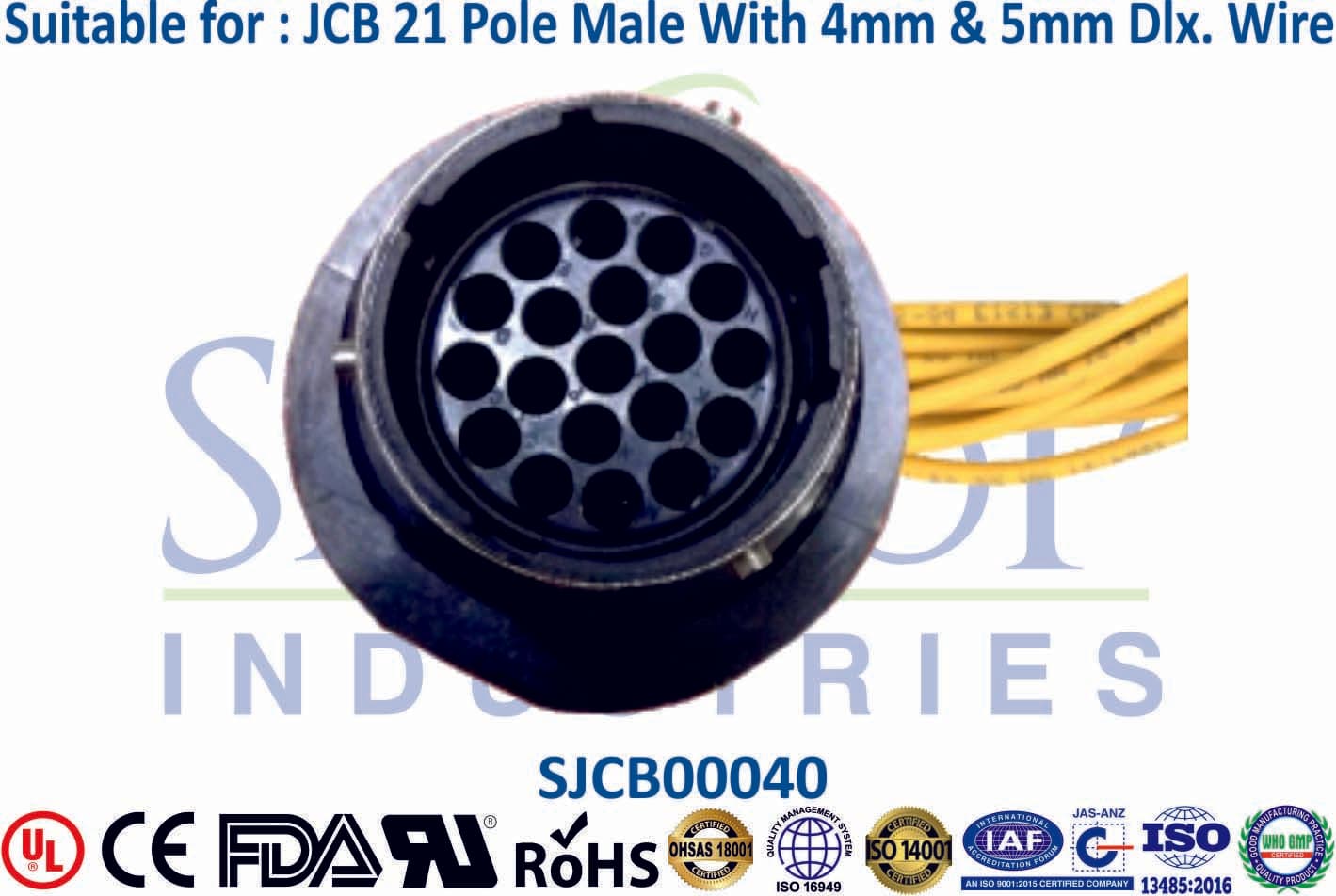 JCB Connector 29 Pole Male - 1