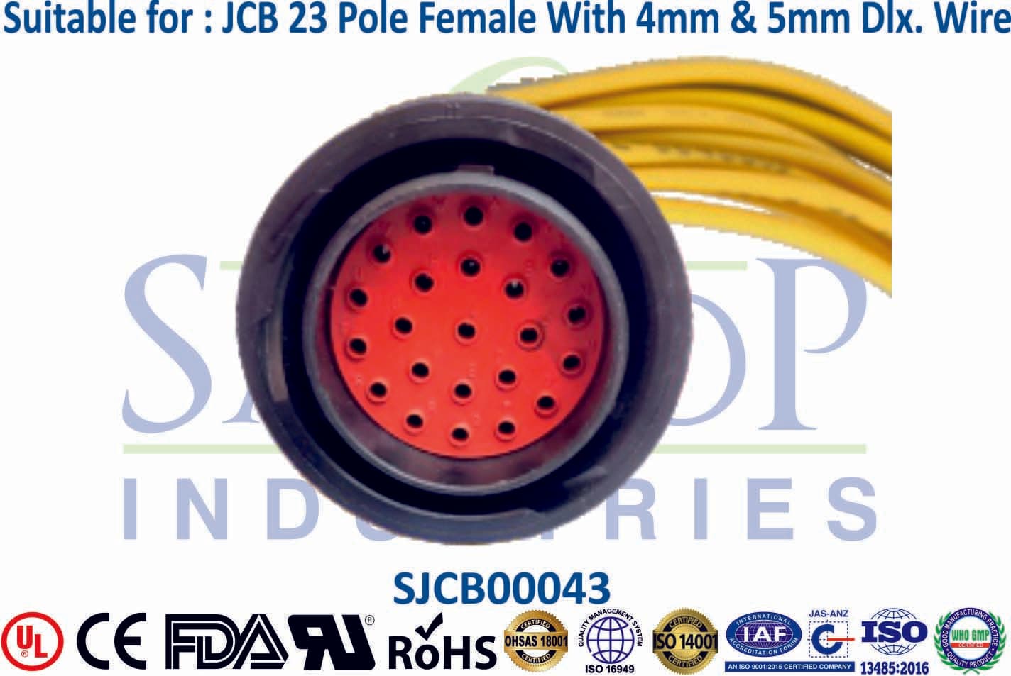 JCB Connector 31 Pole Female - 1