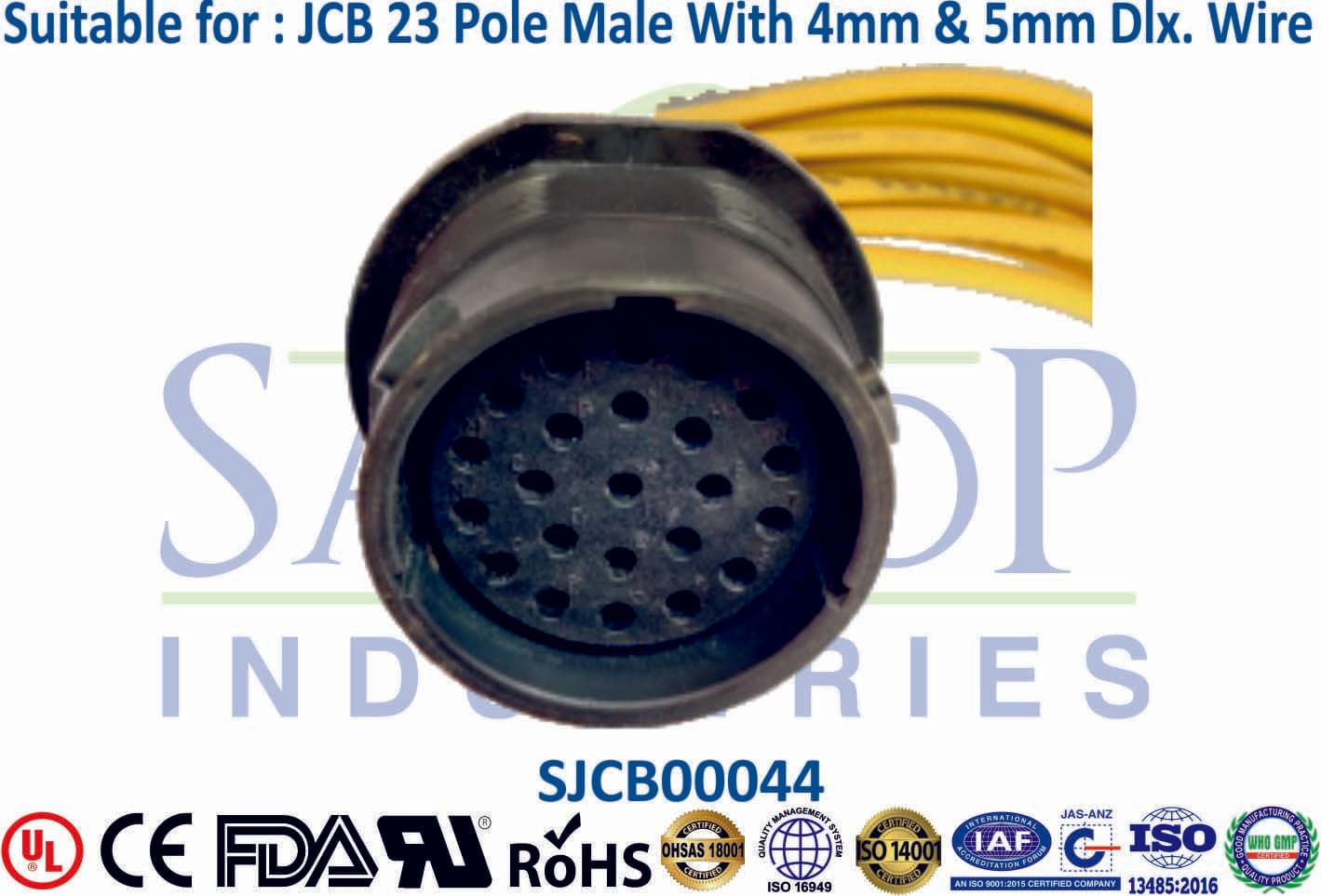 JCB Connector 31 Pole Male - 1