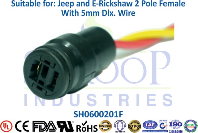 Jeep and E-Rickshaw 2 Pole Female - Round