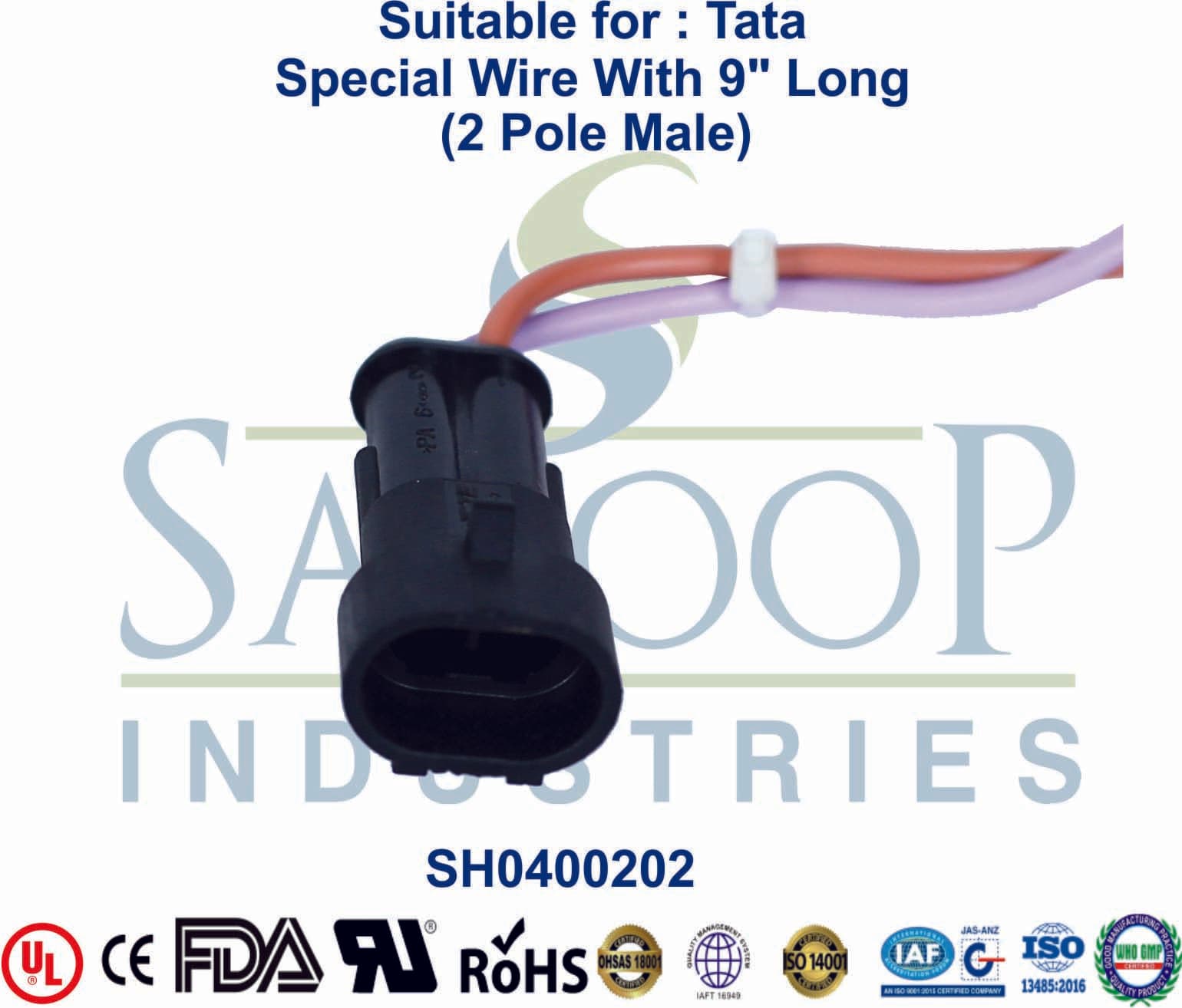 Tata 2 Pole Male - Super Sealed - 1