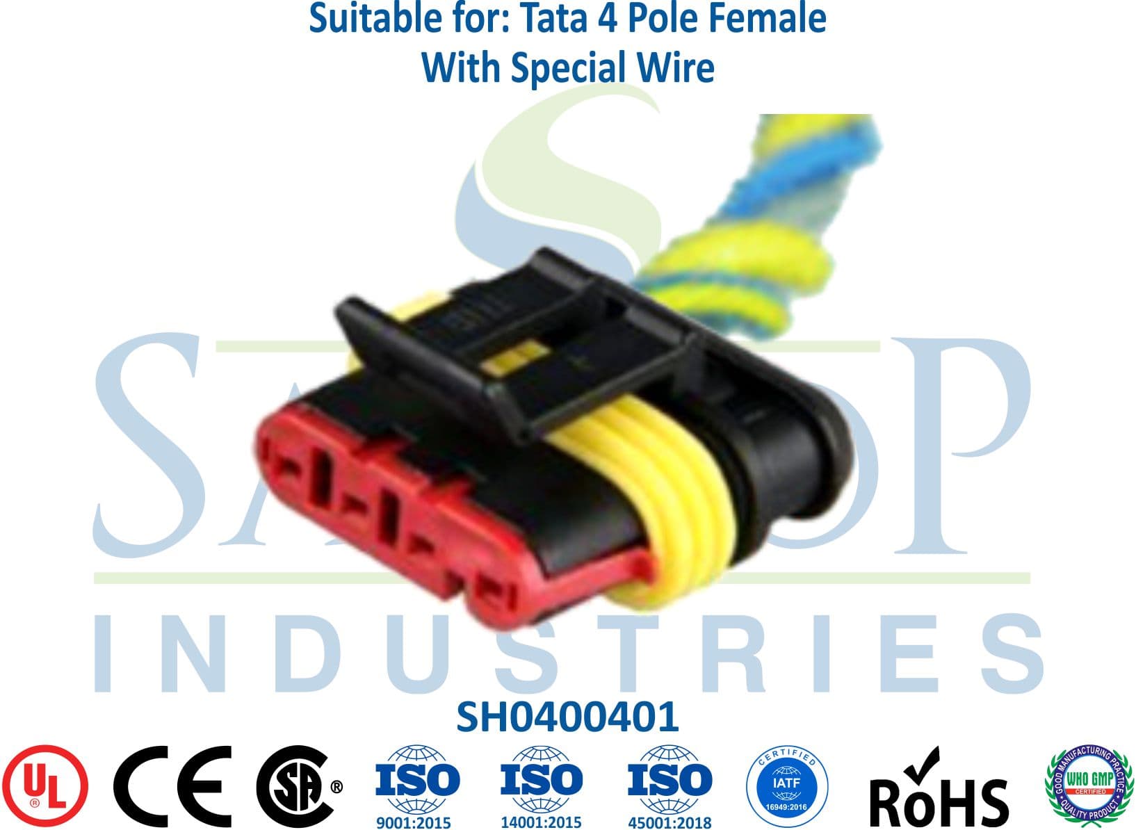 Tata 4 Pole Female - Super Sealed - 1