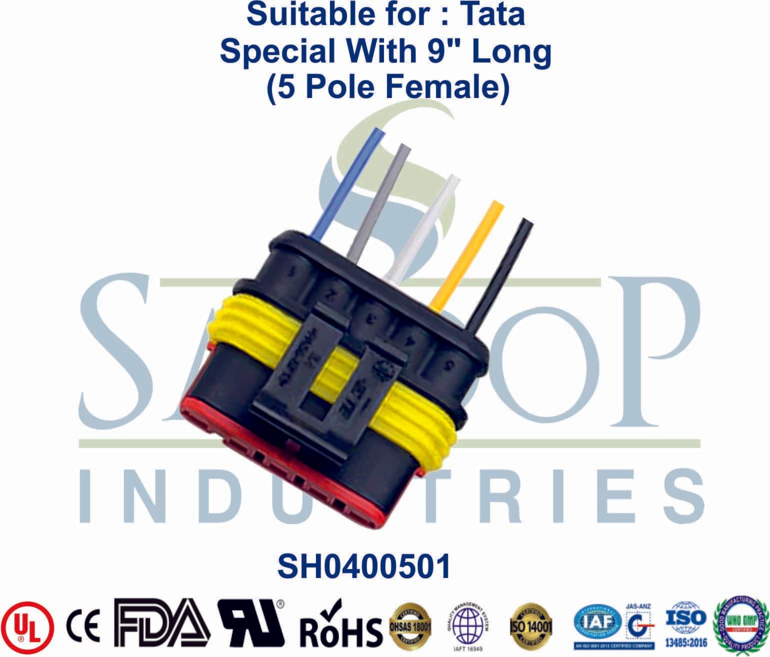 Tata 5 Pole Female - Super Sealed - 1