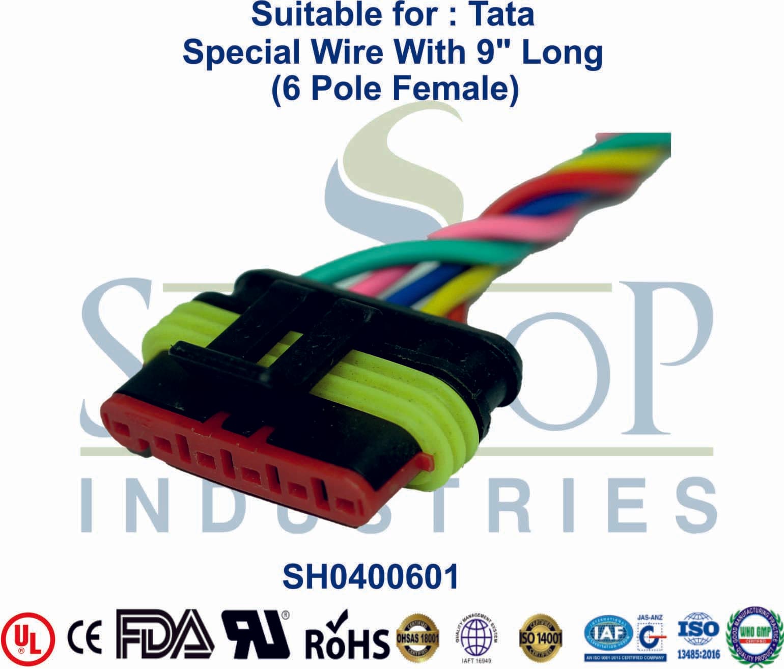 Tata 6 Pole Female - Super Sealed - 1