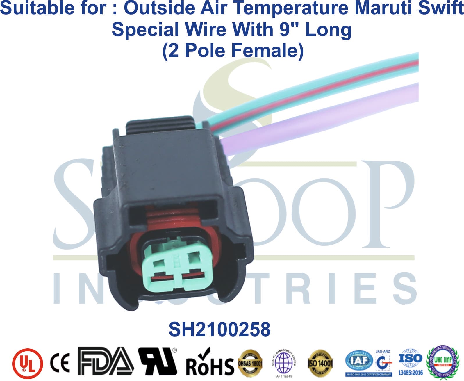 High Pressure Switch 2 Pole Female - 1