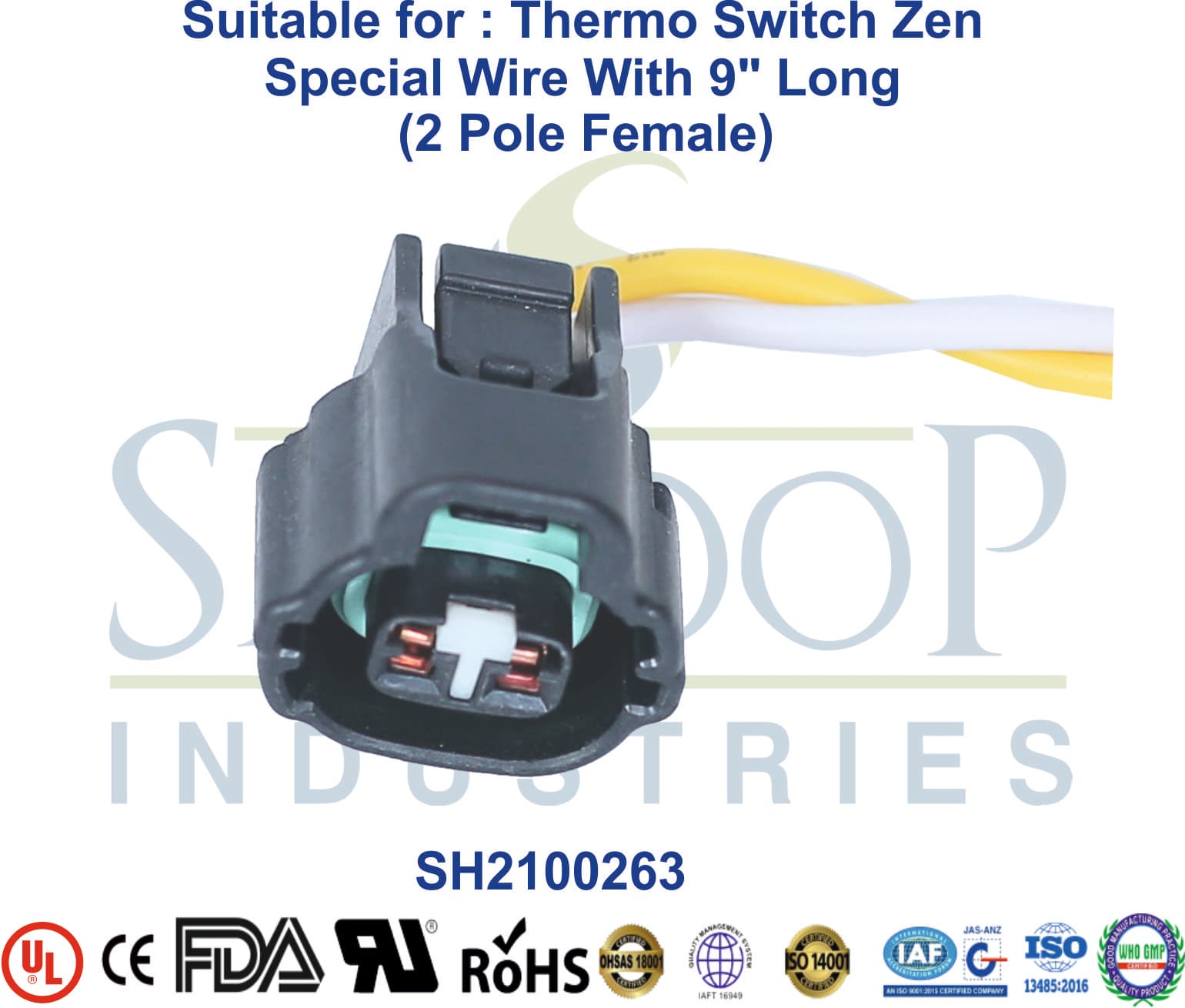 Thermo Switch Zen 2 Pole Female - 1