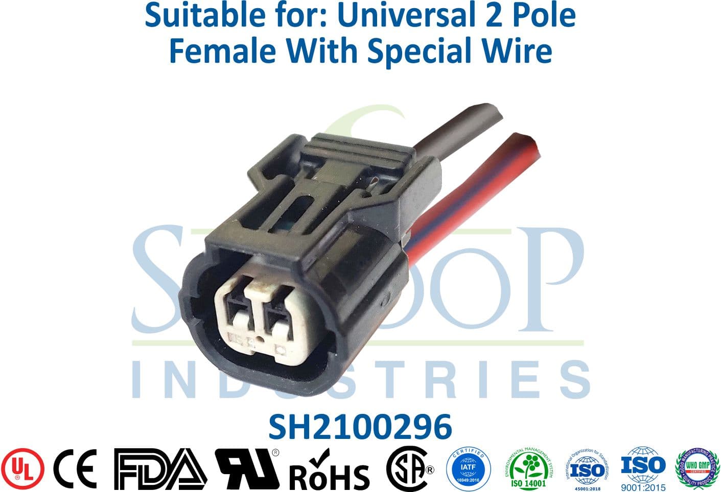 Universal 2 Pole Female - Special Wire (Type 7) - 1