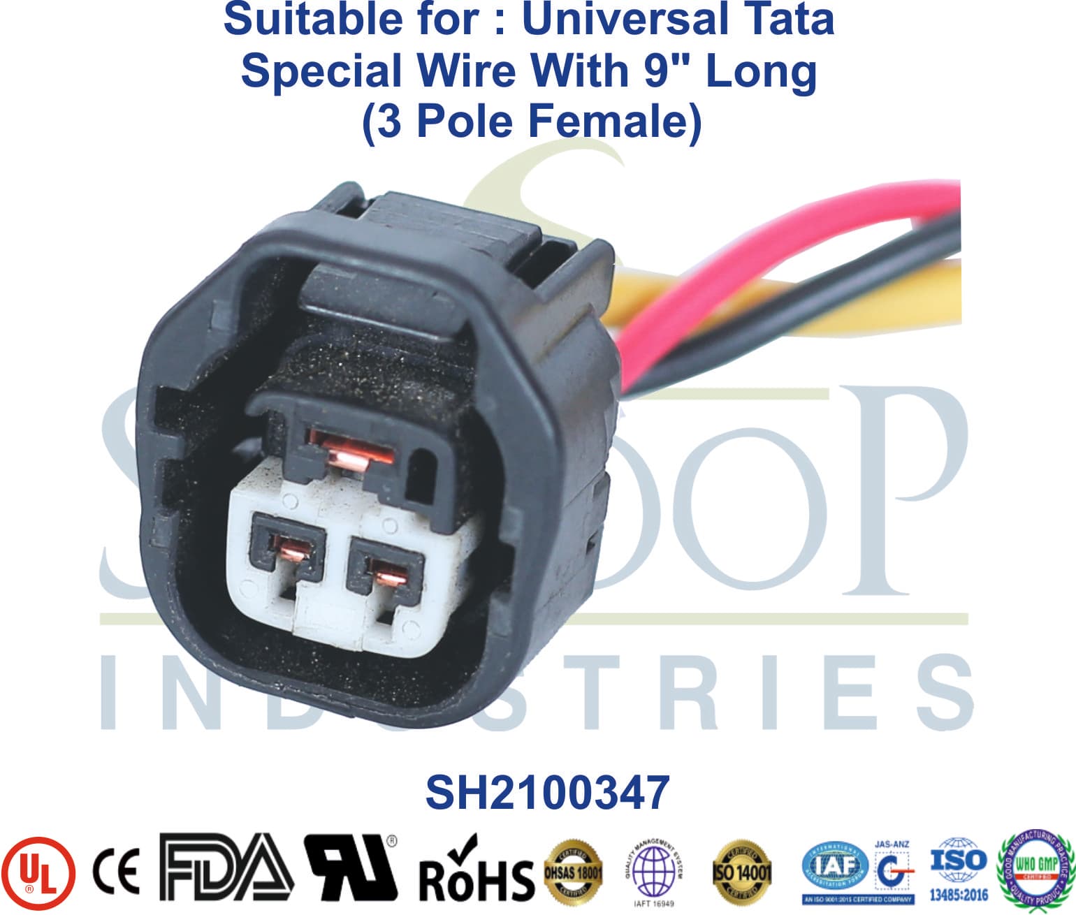 Ignition Coil Alto/Swift/Baleno/Wagon-R 3 Pole Female - 1