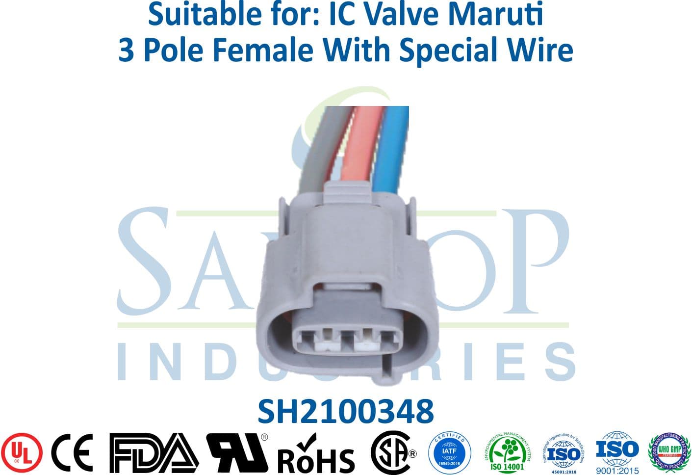 IC Valve Maruti 3 Pole Female - 1