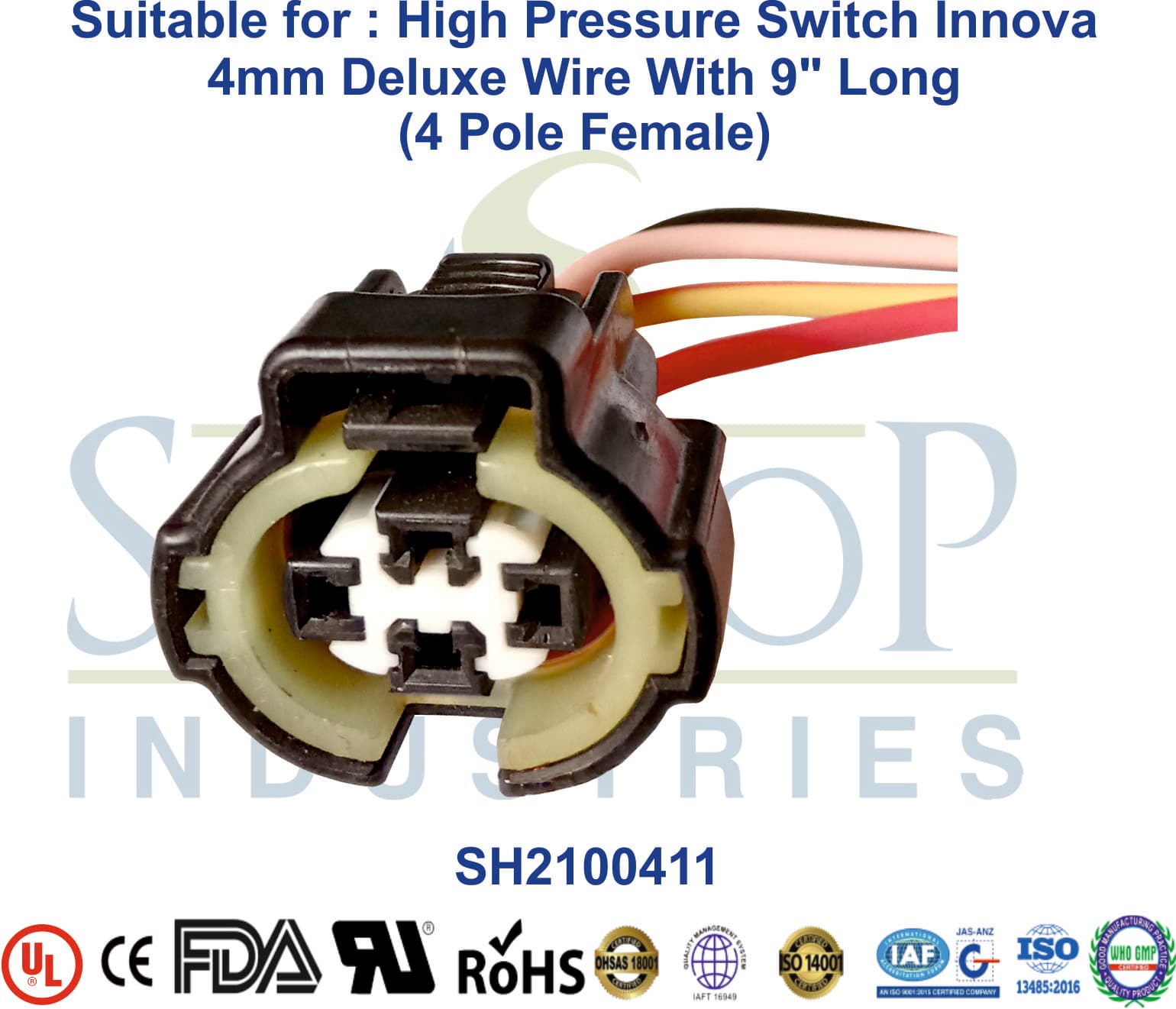 High Pressure Switch Innova 4 Pole Female - 1