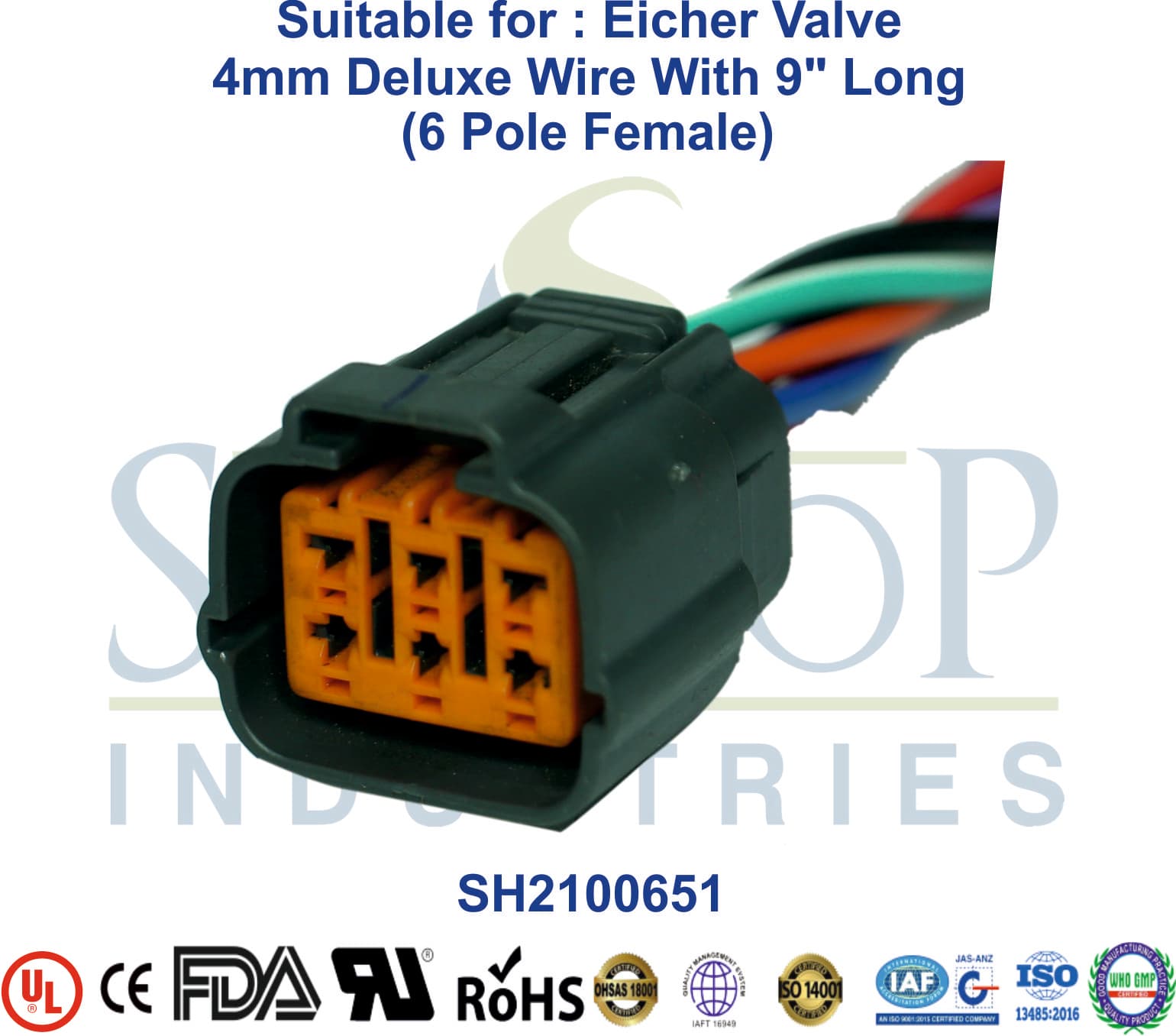 Eicher Valve 6 Pole Female - 1