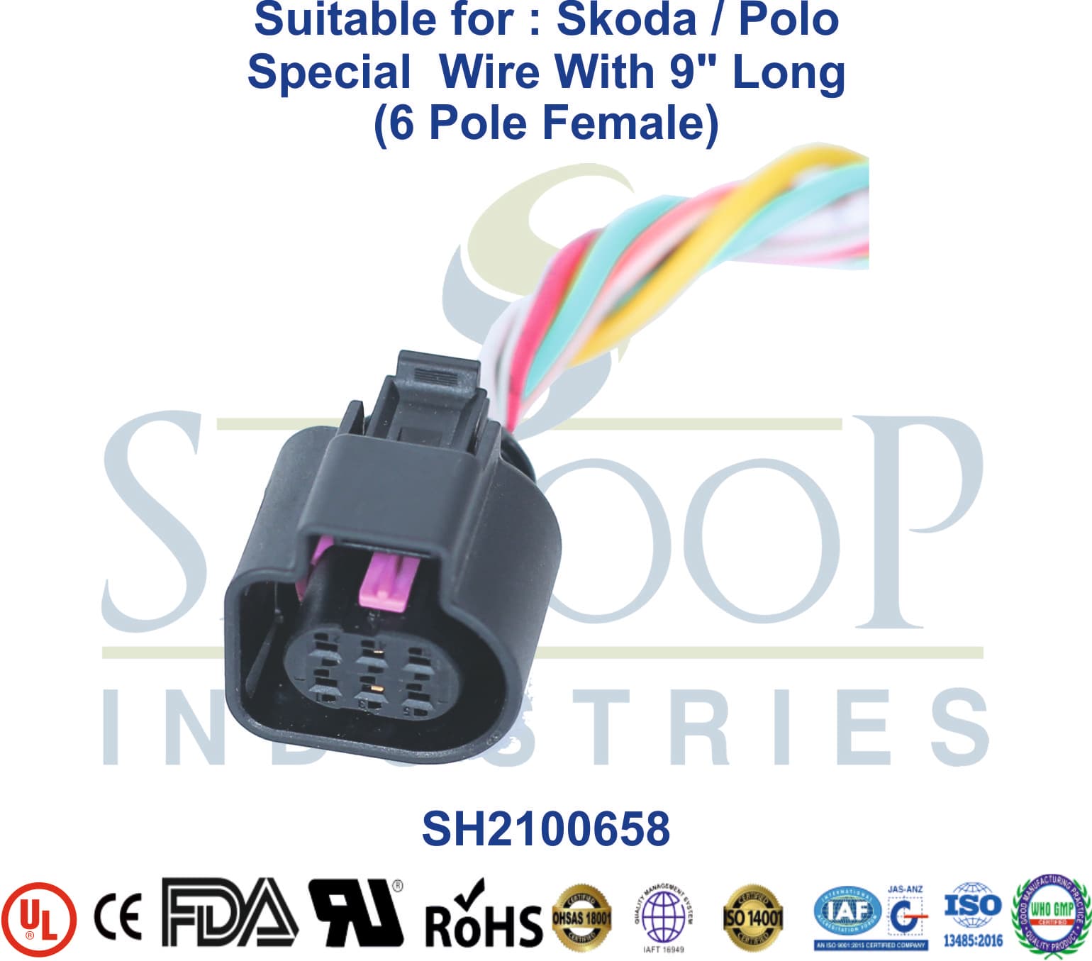 Mahindra Maximo Side Cut 6 Pole Female - 1