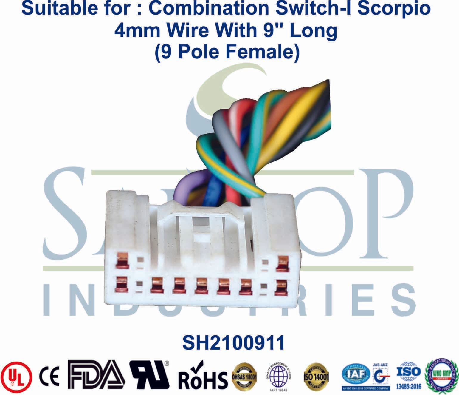 Universal 7 Pole Female - ECM Special Wire - 1