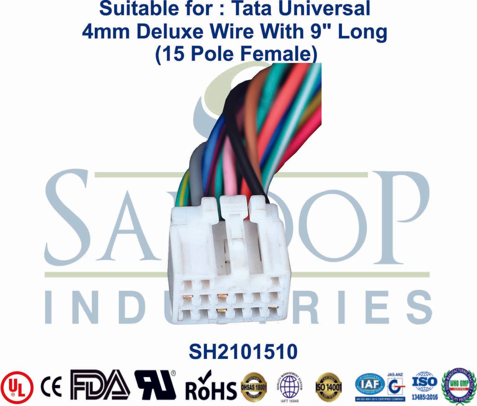 Universal Tata 15 Pole Female - 1