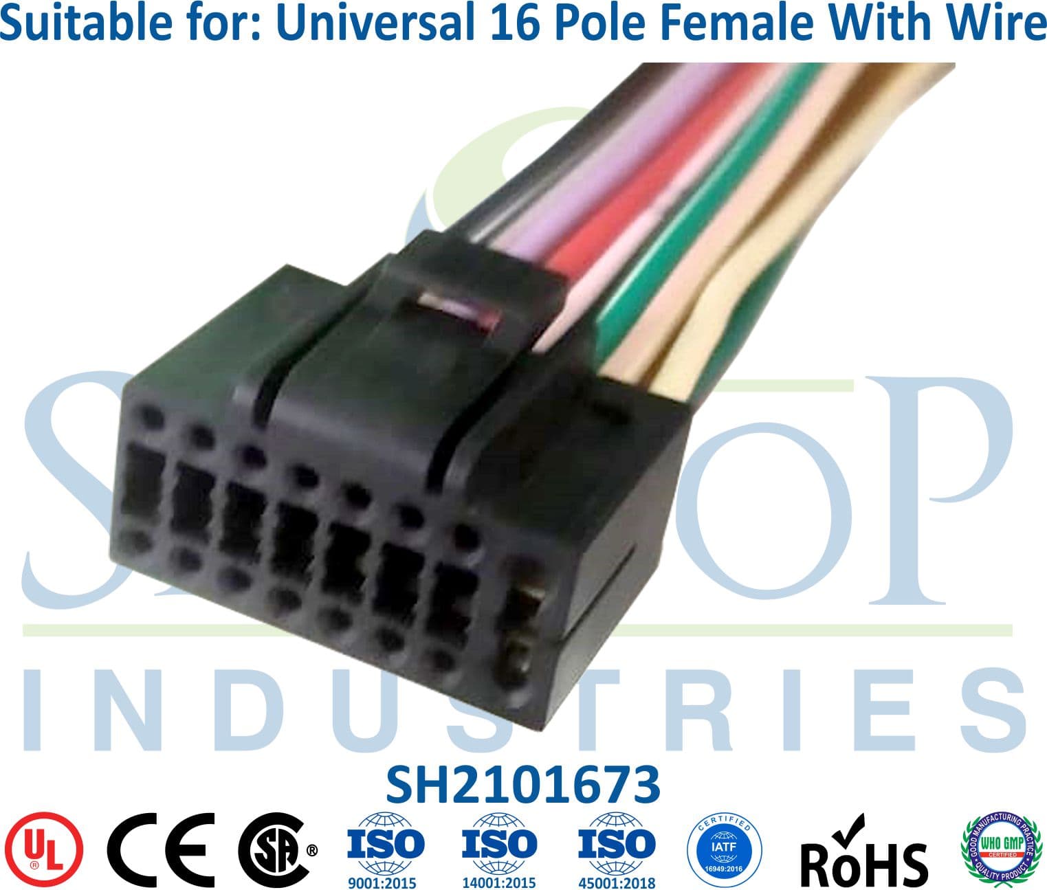 Ashok Leyland & Tata New Model 16 Pole Female - ECM - 1