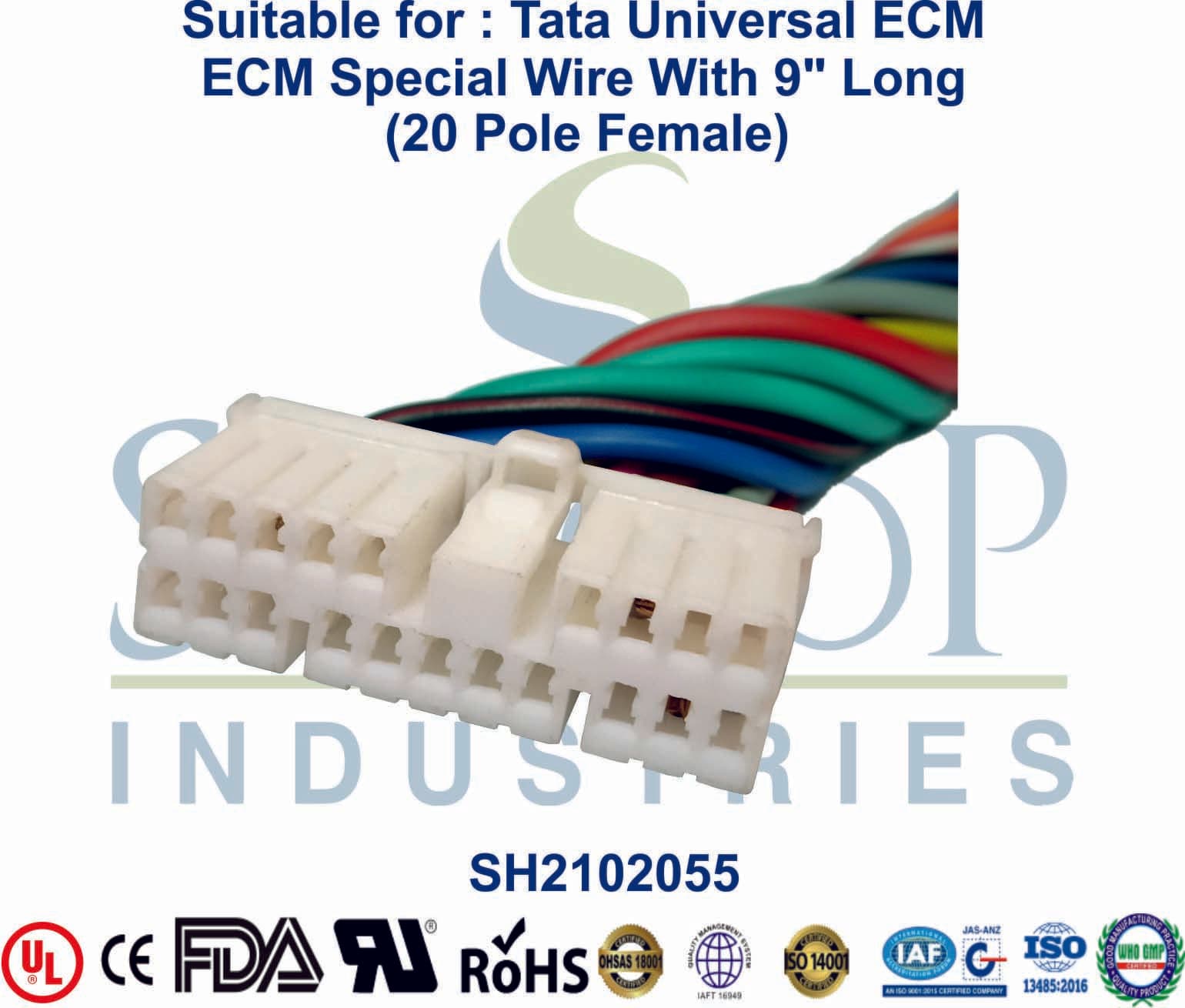 Universal 20 Pole Female - Special Wire - 1