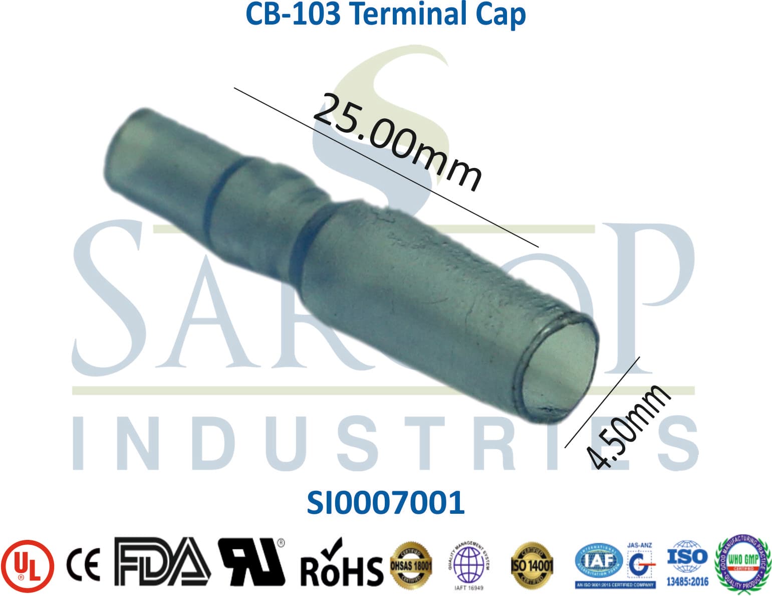 CW-103 Terminal Cap - 1