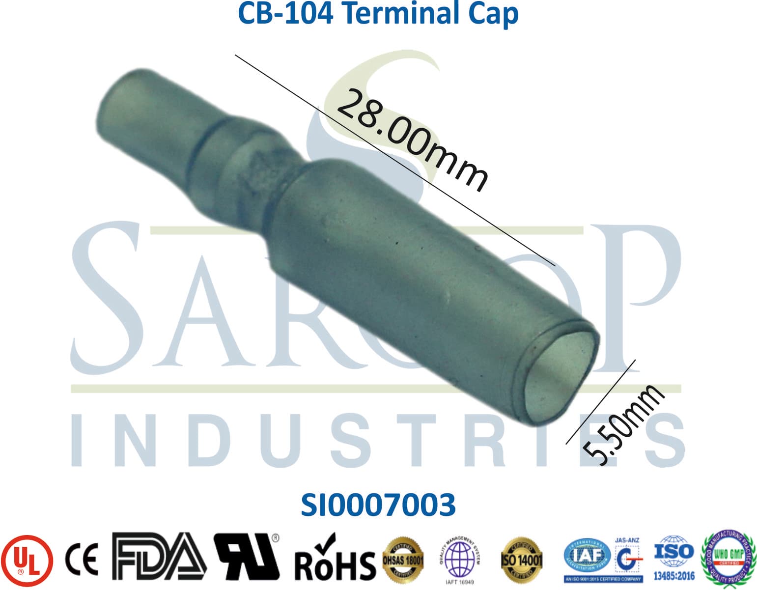 CB-103 Terminal Cap - 1