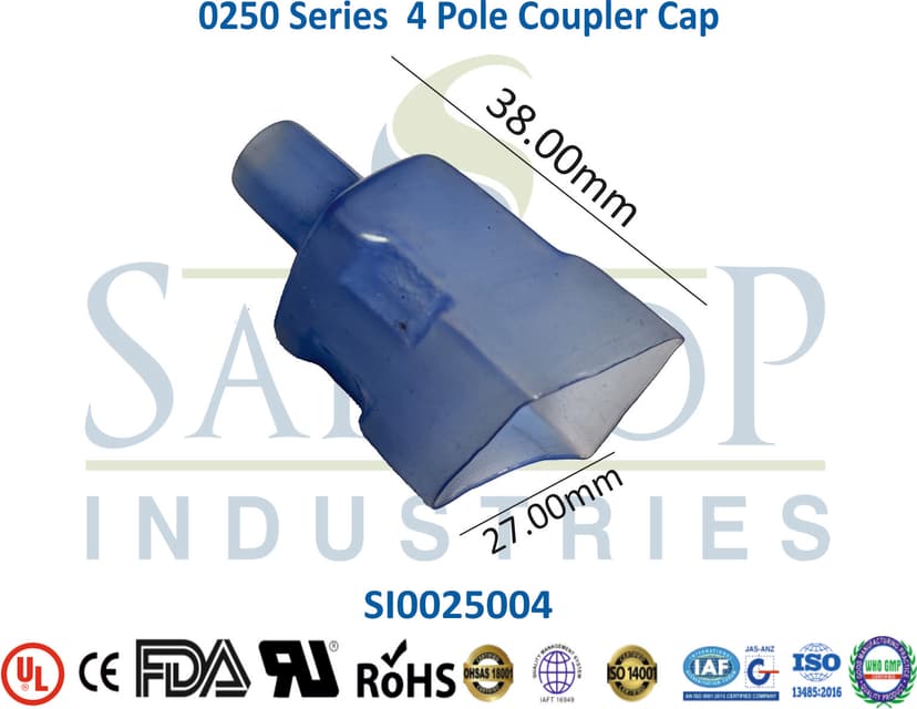 0250 Series - 3 Pole Coupler Cap