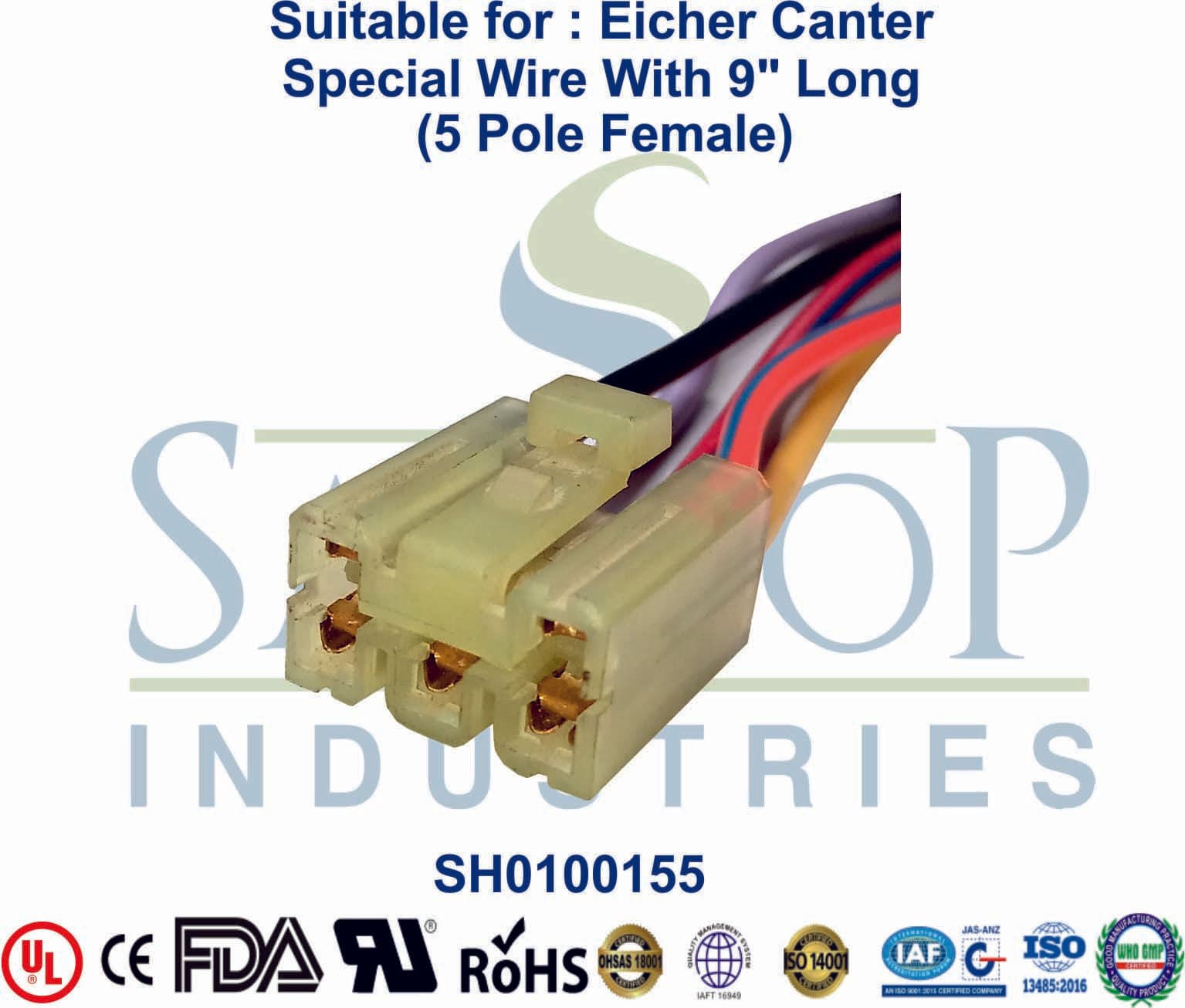 Eicher Canter Holder 5 Pole Female - 1