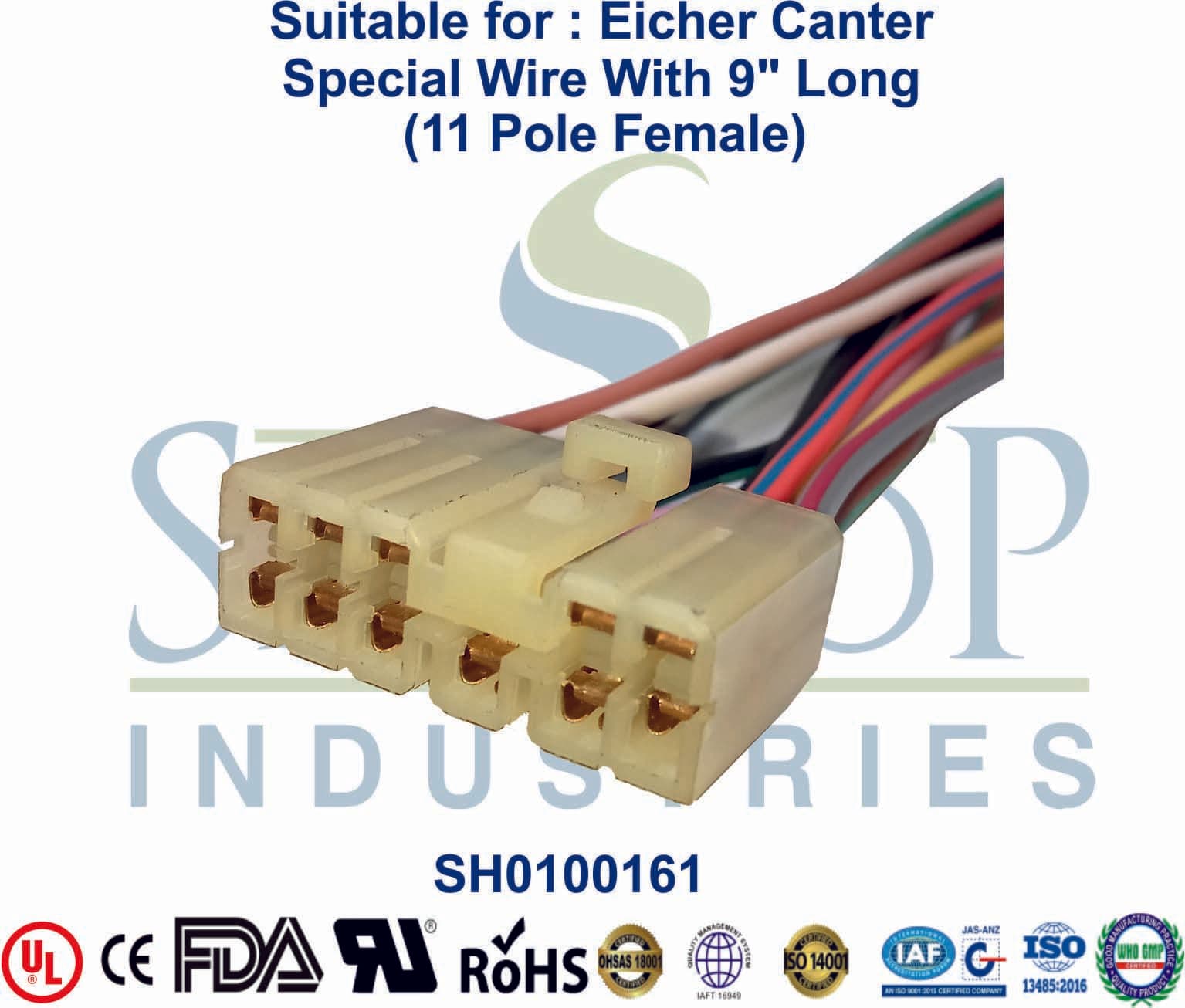 Eicher Canter Holder 11 Pole Female - 1