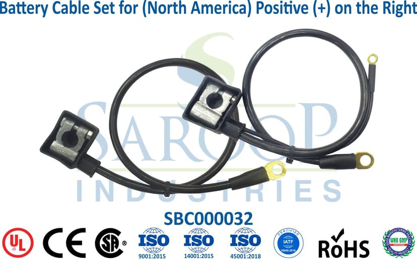 Battery Cable Set for Earth Moving Vehicle