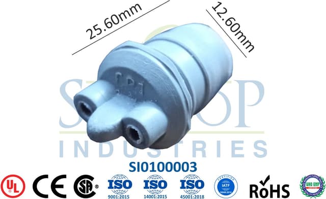 Rubber Grommet - 21.20mm x 12.60mm