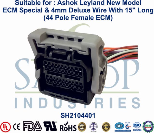 Ashok Leyland New Model 44 Pole Female ECM (15" Long)