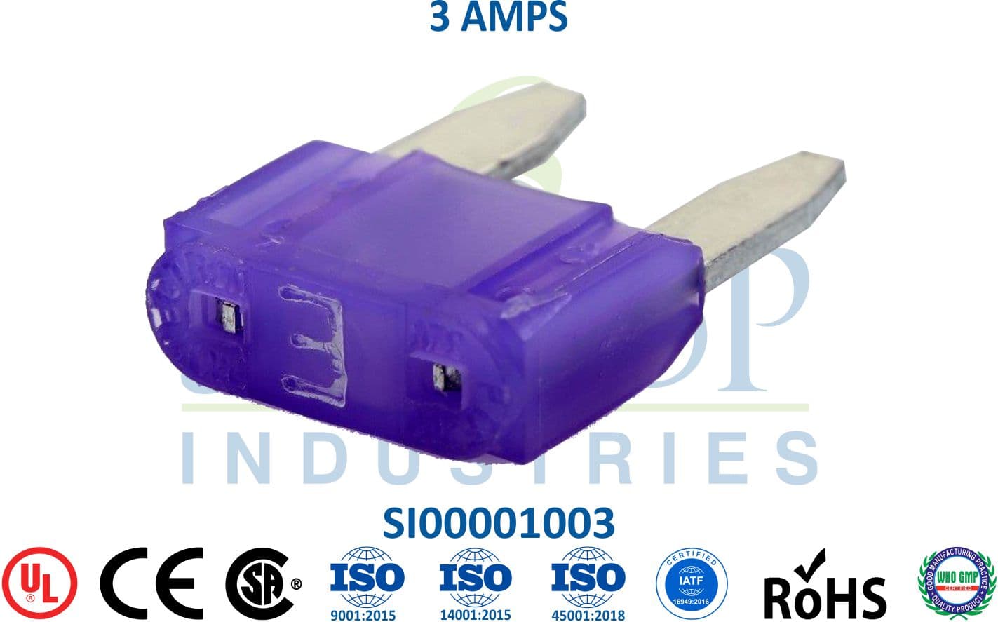 Mini Fuse - 3 AMPS - 1