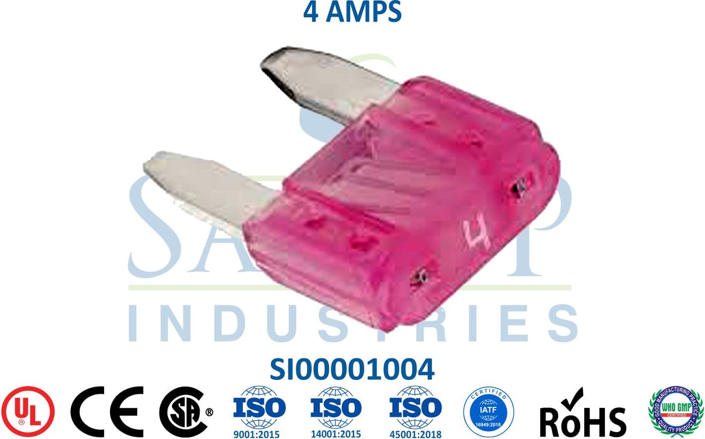 Mini Fuse - 4 AMPS - 1