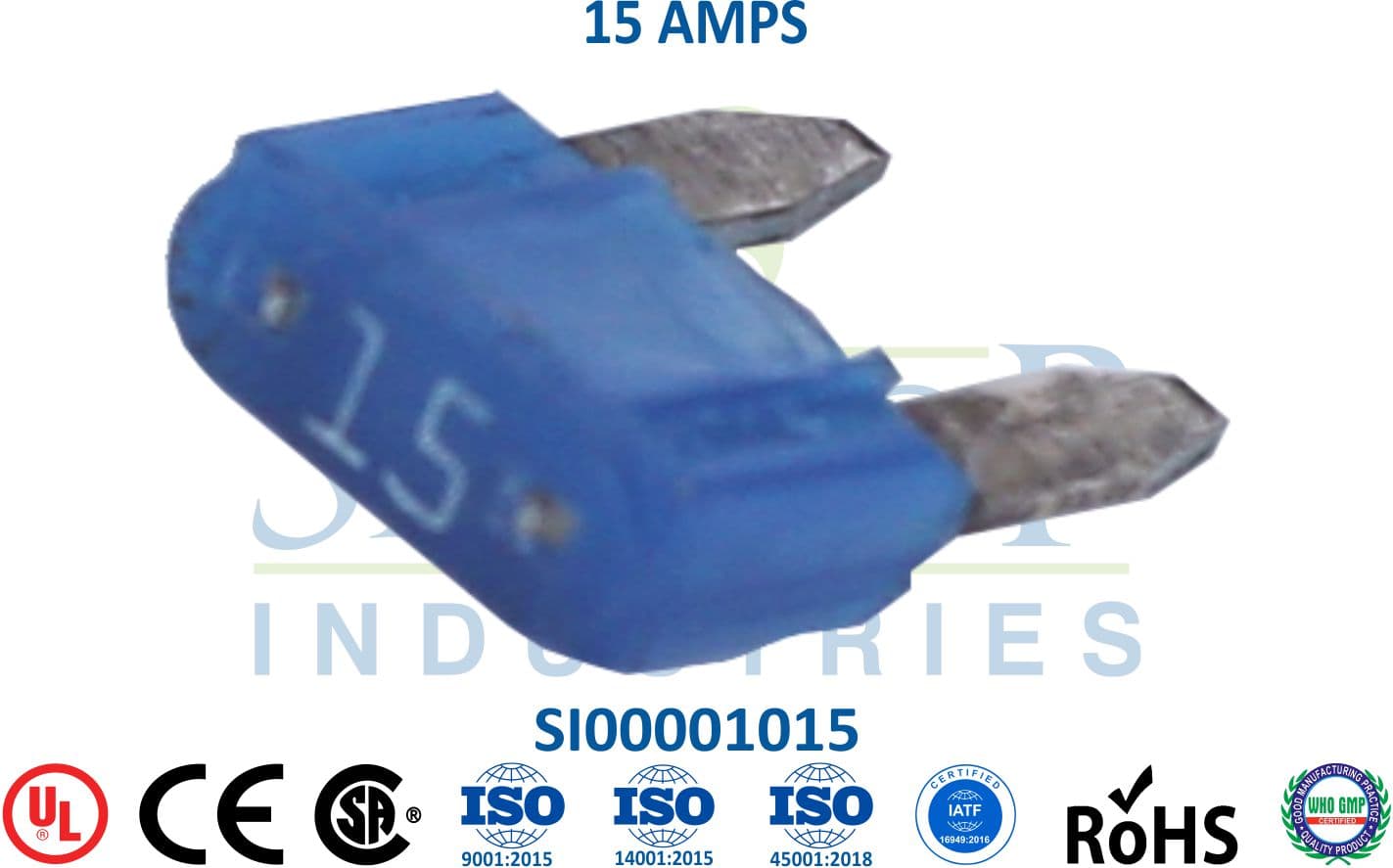 Mini Fuse - 15 AMPS - 1