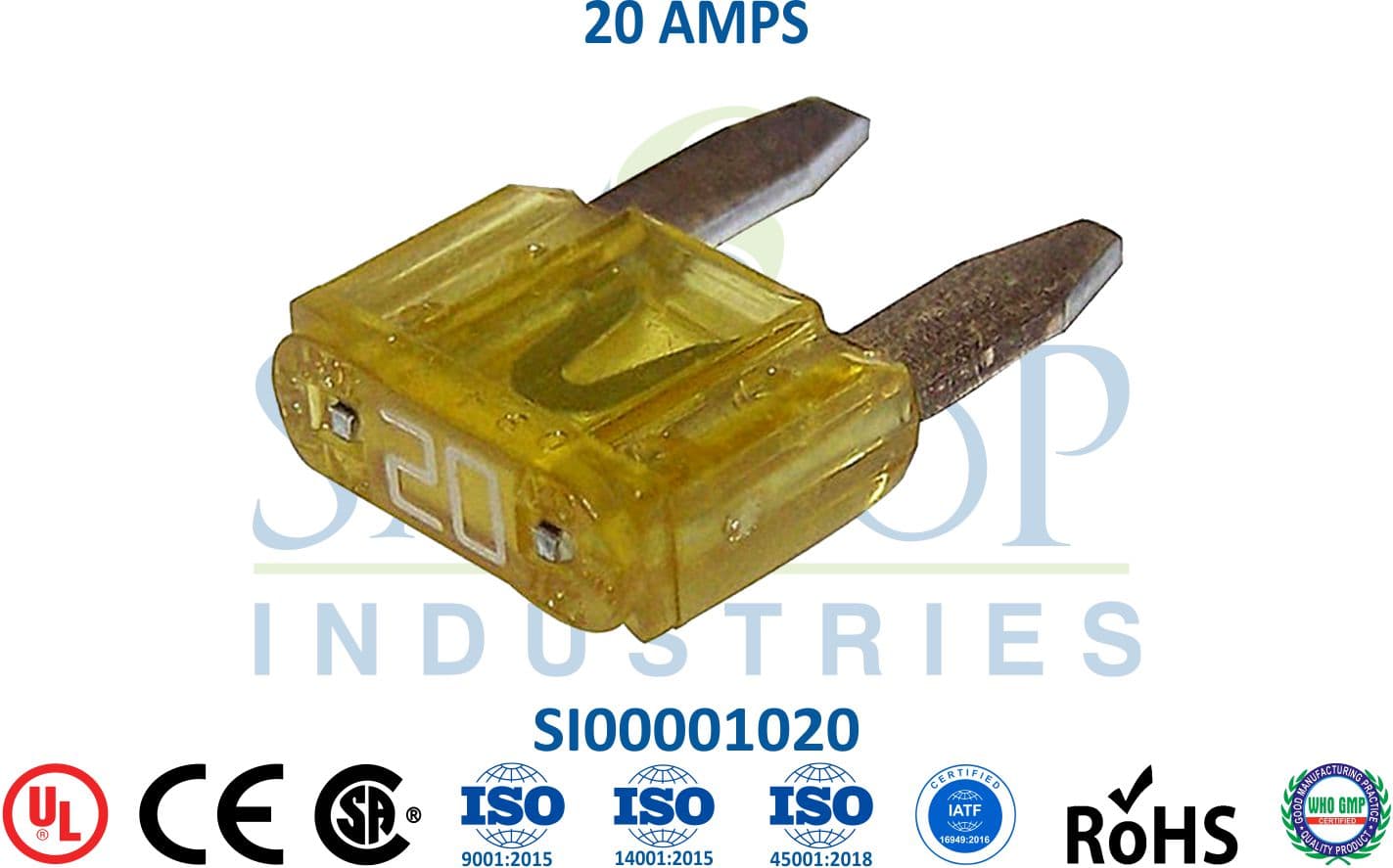 Mini Fuse - 20 AMPS - 1