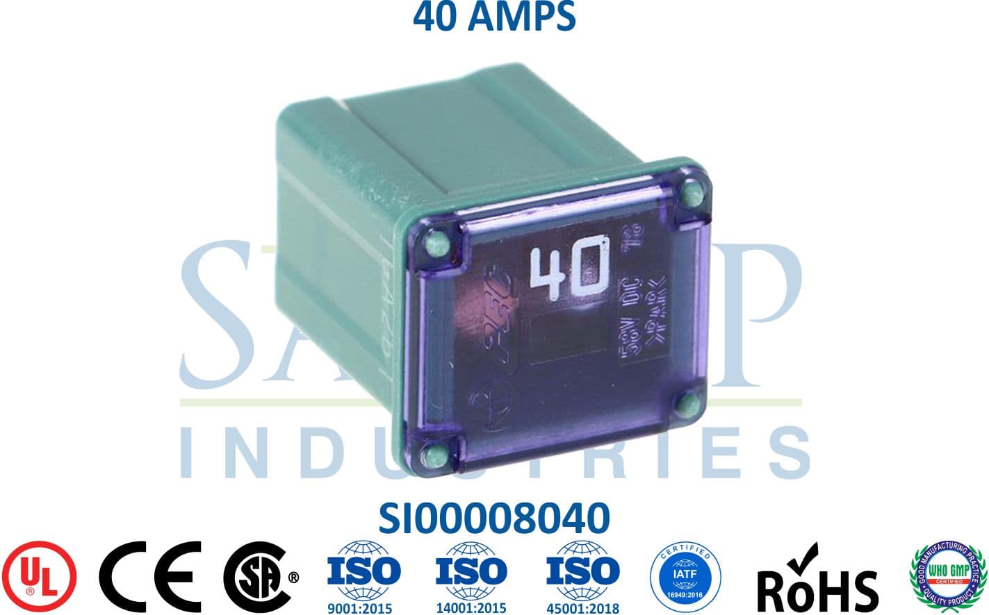 Bolt-Down Fuse - 40 AMPS - 1