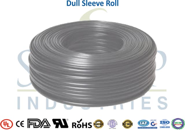 PVC Sleeve Roll - Dull Finish