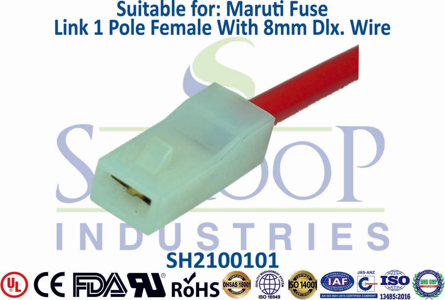 Maruti Fuse Link 1 Pole Female Special Connector - 1