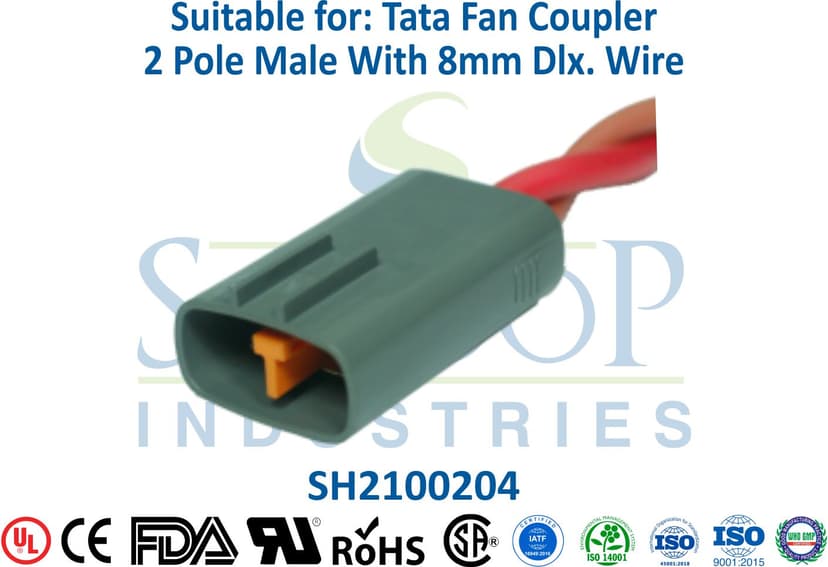 Tata Fan Coupler 2 Pole Male