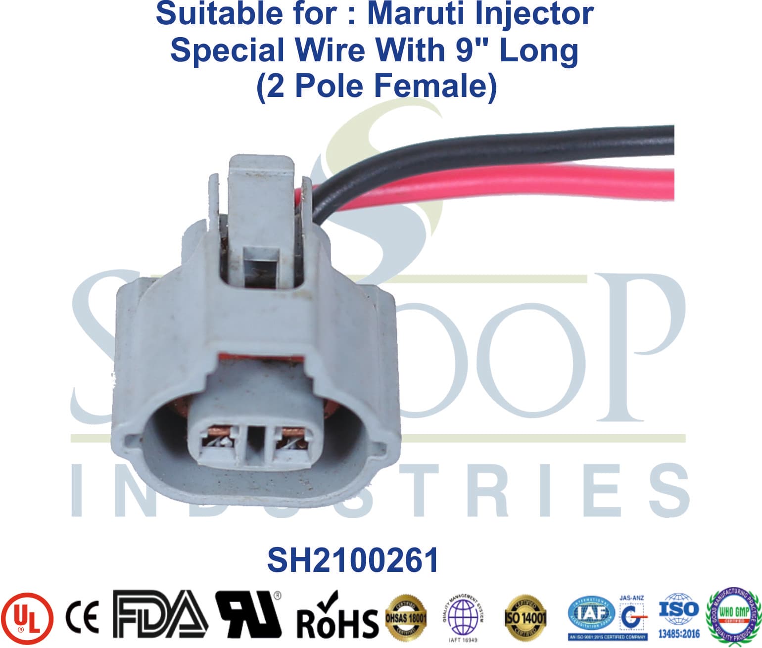 Maruti Injector 2 Pole Female - 1