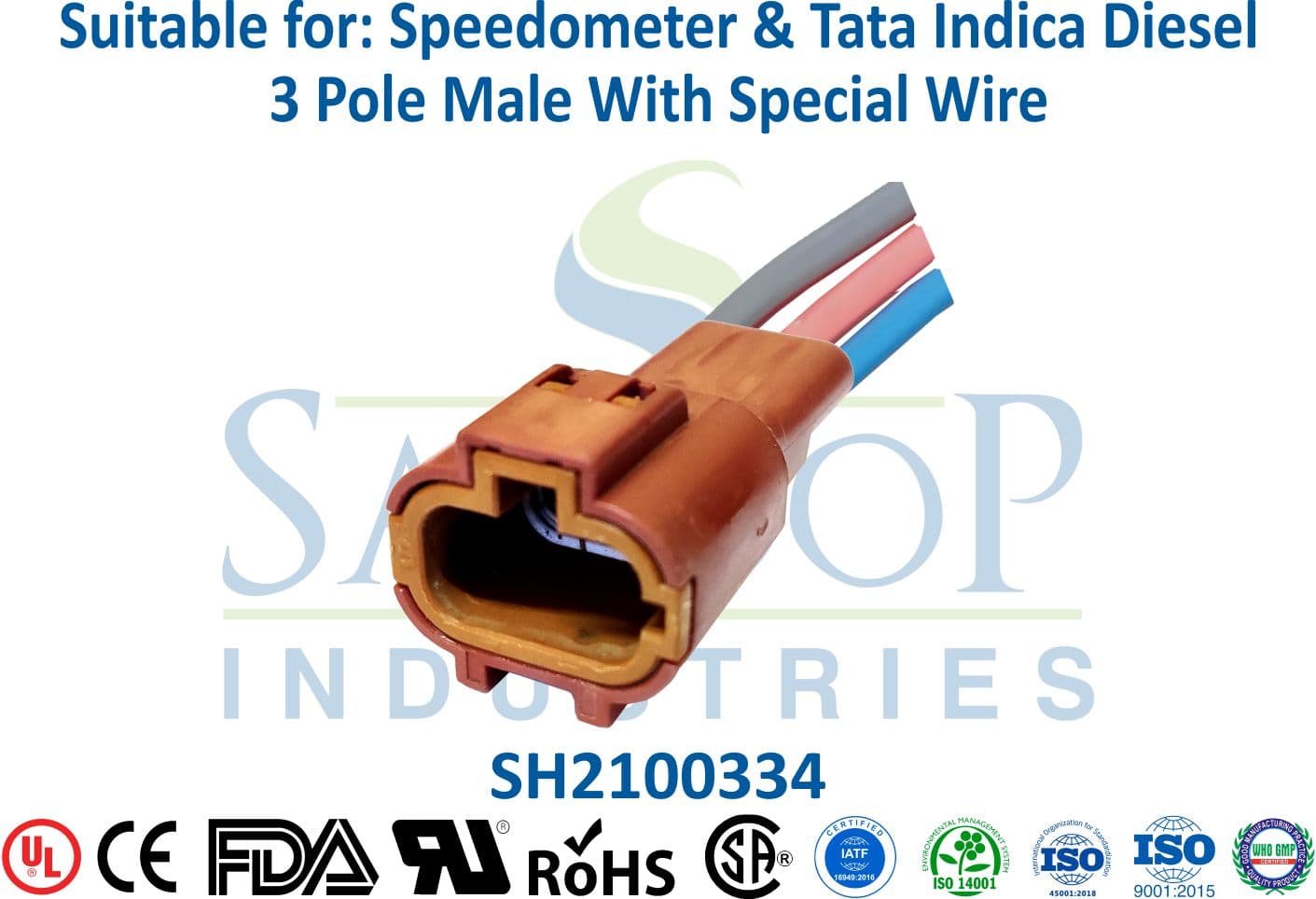 Speedometer & Tata Indica Diesel 3 Pole Female - 1